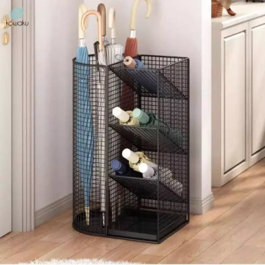 Khung giữ ô và xô đựng đồ đa năng - Ổn định, tiết kiệm không gian, hộp gậy đi bộ cho khách sạn, giá ưu đãi 442.200₫ 6
