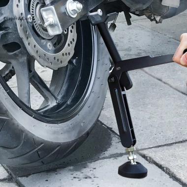 Khung hỗ trợ xe máy gấp Lifg - Gập lại, nâng chân, đế ổn định, 263.780 VND