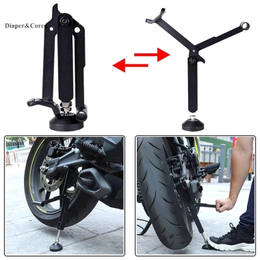 Khung hỗ trợ xe máy gấp Lifg - Gập lại, nâng chân, đế ổn định, 263.780 VND
