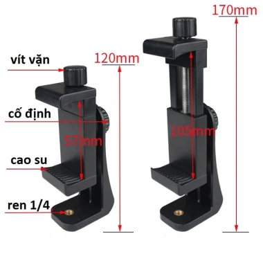 Khung Kẹp Giá Đỡ K36V Xoay Vít Vặn – Gắn Điện Thoại Trên Tripod Livestream, Giá 15.000₫ (Giảm từ 19.500₫) 4