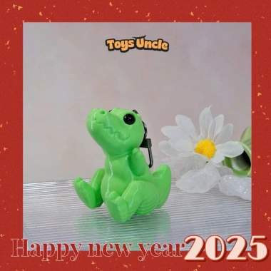 Khủng Long T-Rex Baby Móc Khóa Mô Hình 3D Trang Trí Mắt Ngẫu Nhiên Giá 64.800