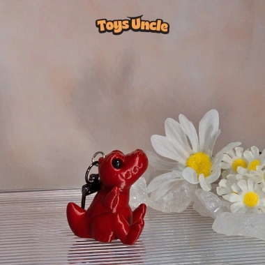Khủng Long T-Rex Baby Móc Khóa Mô Hình 3D Trang Trí Mắt Ngẫu Nhiên Giá 64.800