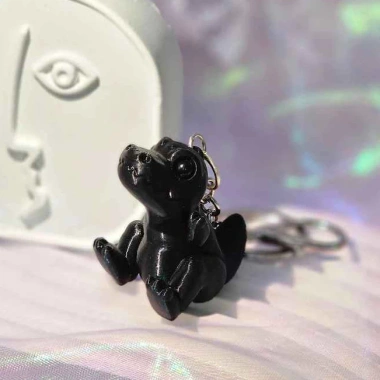 Khủng Long T-Rex Baby Móc Khóa Mô Hình 3D Trang Trí Mắt Ngẫu Nhiên Giá 64.800