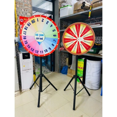 Khung Nặng Vòng Quay Trúng Thưởng D80cm/60cm - Mini Game Tất Niên, Vòng Quay May Mắn Tiệc, Giá Ưu Đãi 734k 4 Khung Nặng Vòng Quay Trúng Thưởng D80cm/60cm - Mini Game Tất Niên, Vòng Quay May Mắn Tiệc, Giá Ưu Đãi 734k 4