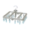 Khung phơi 24 kẹp xoay 360 độ Lumina Towa nhập Nhật, nhựa PP cao cấp màu hồng, chịu nhiệt bền bỉ 132k