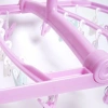 Khung phơi 24 kẹp xoay 360 độ Lumina Towa nhập Nhật, nhựa PP cao cấp màu hồng, chịu nhiệt bền bỉ 132k 5