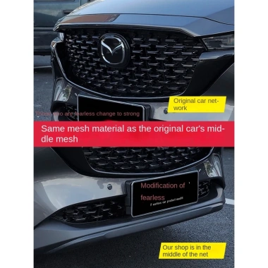 Khung trang trí lưới dưới Mazda CX5 2.023 23‑26 - Dải lưới CX5 chuyên dụng, giảm giá mạnh 2