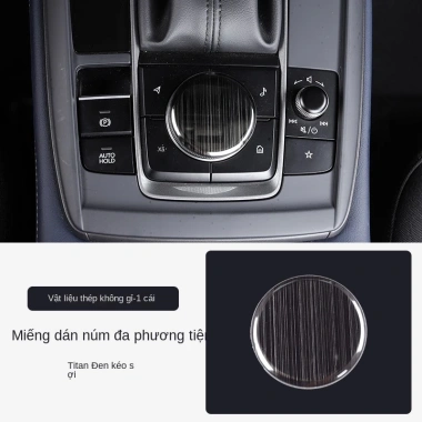Khung trang trí thép không gỉ đen cho Mazda CX-30 - Giá 102.666 VND, giảm ngay 10