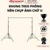 Khung treo chữ U rộng, chụp ảnh, quay video livestream, tặng 4 kẹp + túi, 424.999đ