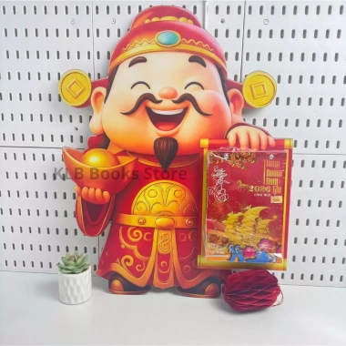 Khung Treo Lịch Thần Tài 2.026, Gương Decor, Quà Tặng Năm Mới – 159.500₫ 2