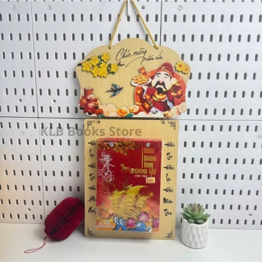 Khung Treo Lịch Thần Tài 2.026, Gương Decor, Quà Tặng Năm Mới – 159.500₫ 4