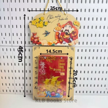 Khung Treo Lịch Thần Tài 2.026, Gương Decor, Quà Tặng Năm Mới – 159.500₫ 9