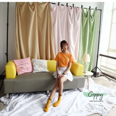 Khung treo phông di động 2m 3m kèm túi đựng livestream lookbook Gippy Decor 300k