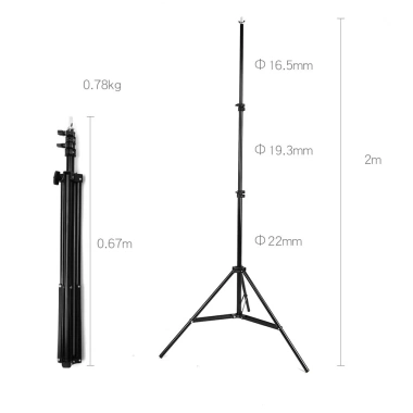 Khung treo phông di động 2m 3m kèm túi đựng livestream lookbook Gippy Decor 300k