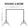 Khung treo phông di động 2m 3m kèm túi đựng livestream lookbook Gippy Decor 300k 9