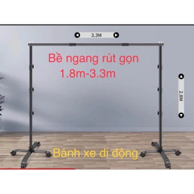 Khung treo phông V2 gấp gọn kiểu mới, tách nền, hỗ trợ livestream và quay sản phẩm, độ bền cao, dễ lắp đặt, giảm còn 399.000đ