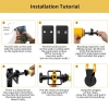 Khung treo phông xích trục 1+2+3+4 dài 3m - Trục kéo tay, ống nhôm, giá ưu đãi 950.000 5