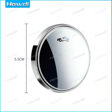 Khung Tròn Lồi Gương Điểm Mù An Toàn Lái Xe Góc Rộng 360 độ Có Thể Điều Chỉnh Gương Chiếu Hậu Trong Suốt 2