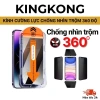 KHUNG TỰ DÁN Kính Cường Lực KINGKONG K360 chống nhìn trộm, chống vỡ, bảo mật iPhone 11-17 - 39.000₫