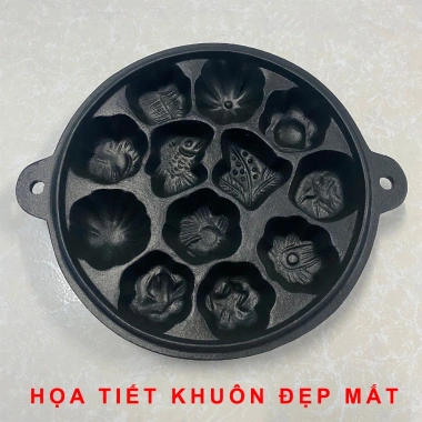 Khuôn bánh bông lan, bánh thuẩn BANA COOK - Chống dính, dày dặn, sơn 2 mặt, 189k 7