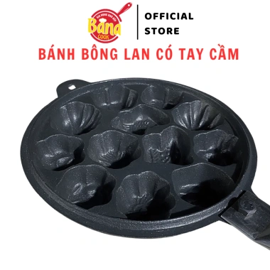 Khuôn bánh bông lan, bánh thuẩn BANA COOK - Chống dính, dày dặn, sơn 2 mặt, 189k 8