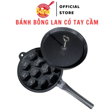 Khuôn bánh bông lan, bánh thuẩn BANA COOK - Chống dính, dày dặn, sơn 2 mặt, 189k 9