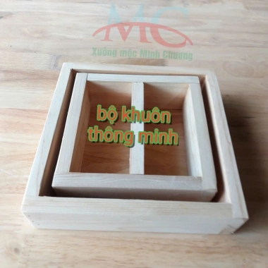 Khuôn bánh chưng gỗ Dày Đặn Cứng Cáp - Đa kích thước 12-20cm, giá 11.000 VND 5