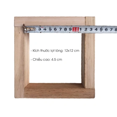 Khuôn bánh chưng gỗ Dày Đặn Cứng Cáp - Đa kích thước 12-20cm, giá 11.000 VND 6