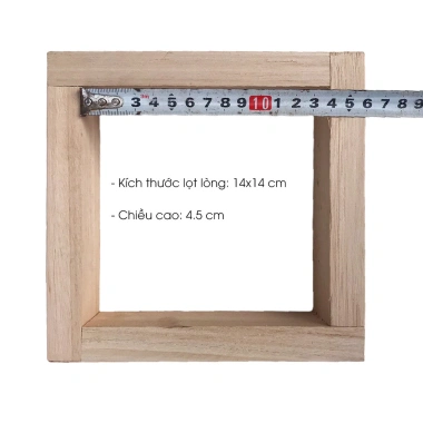 Khuôn bánh chưng gỗ Dày Đặn Cứng Cáp - Đa kích thước 12-20cm, giá 11.000 VND 7