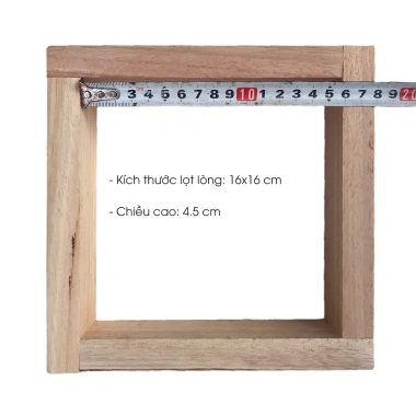 Khuôn bánh chưng gỗ Dày Đặn Cứng Cáp - Đa kích thước 12-20cm, giá 11.000 VND 8