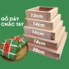 Khuôn bánh chưng gỗ DÀY DẶN CỨNG CÁP đa kích thước 12‑20 cm tiện lợi MINAKID 2