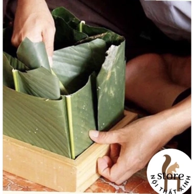 Khuôn bánh chưng gỗ tiện lợi - Giá xưởng 20.000, gói nhanh, chất lượng cao