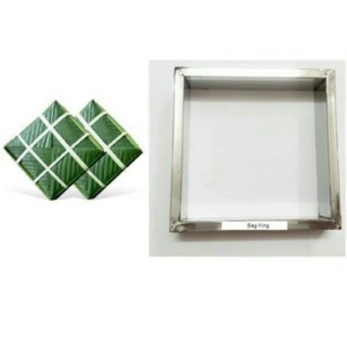 Khuôn Bánh Chưng Inox lớn, vuông siêu bền, tiện lợi giảm giá 22% chỉ 52.000₫ 2