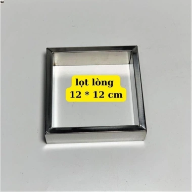 Khuôn Bánh Chưng Inox Siêu Bền, Vuông Tiện Lợi, Không Ẩm Mốc - Freeship