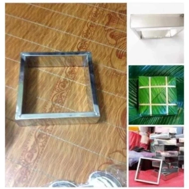 Khuôn Bánh Chưng Inox Vuông Siêu Bền, Tiện Lợi - Gói Đơn Giản, Giá 36.300₫