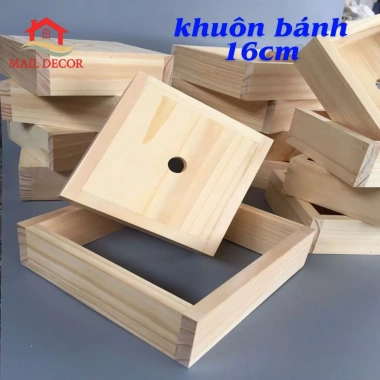 Khuôn bánh chưng vuông 16cm – Truyền thống, dễ dùng, bền đẹp, giá ưu đãi 70.000đ