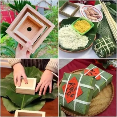 Khuôn bánh chưng vuông 16cm – Truyền thống, dễ dùng, bền đẹp, giá ưu đãi 70.000đ 8 Khuôn bánh chưng vuông 16cm – Truyền thống, dễ dùng, bền đẹp, giá ưu đãi 70.000đ 8