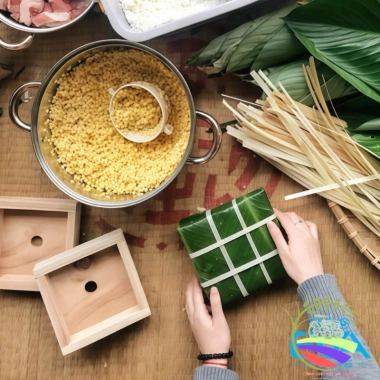 Khuôn bánh chưng vuông thông minh - Gỗ tự nhiên an toàn, giá 60.800 còn 47.500 6