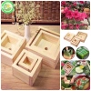 Khuôn bánh chưng vuông thông minh gỗ tự nhiên, an toàn sức khỏe - Giá 47.000đ 7