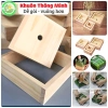 Khuôn bánh chưng vuông thông minh gỗ tự nhiên, an toàn sức khỏe - Giá 47.000đ 8