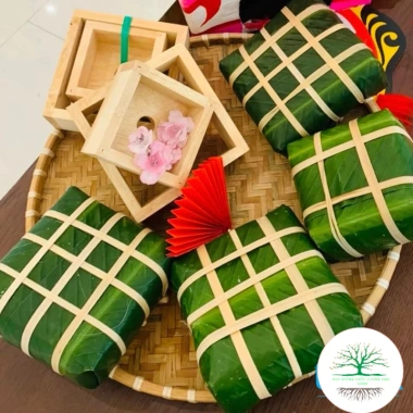Khuôn bánh chưng vuông thông minh - Gỗ tự nhiên an toàn sức khỏe, giảm còn 47.000đ