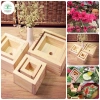 Khuôn bánh chưng vuông thông minh gỗ tự nhiên, tiện lợi, giảm còn 45.900đ 4