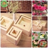 Khuôn bánh chưng vuông thông minh gỗ tự nhiên - Tiết kiệm không gian, giá 47.000 VND 9