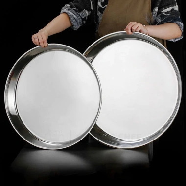Khuôn bánh inox 24-40cm GORILLA CHEF – Dùng trong lò nướng, bền chắc, giảm giá 2