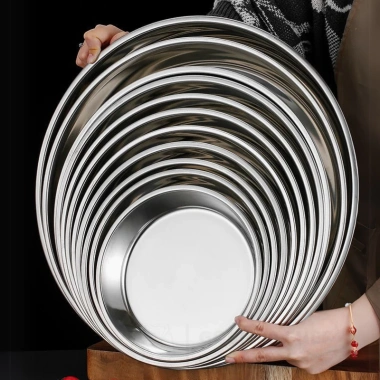 Khuôn bánh inox 24-40cm GORILLA CHEF – Dùng trong lò nướng, bền chắc, giảm giá 5