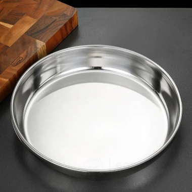 Khuôn bánh inox 24-40cm GORILLA CHEF – Dùng trong lò nướng, bền chắc, giảm giá 6