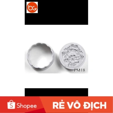 Khuôn bánh trung thu Singapore PM18 - Thép không gỉ, 18 lỗ, giảm còn 152.796 VNĐ