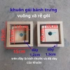 Khuôn bánh trưng vuông thông minh gỗ tự nhiên, kích thước chuẩn, bày đĩa Tết đẹp