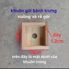 Khuôn bánh trưng vuông thông minh gỗ tự nhiên, kích thước chuẩn, bày đĩa Tết đẹp 6