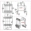 Khuôn biến áp xung EE70 9+9 chân - Linh kiện điện tử Quỳnh Diễn giá ưu đãi 50.000đ 3